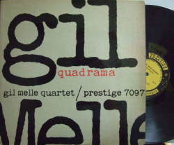 【米Prestige NYC mono】Gil Melle/Quadrama