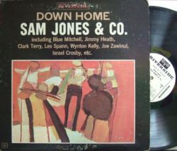 【米Riverside mono】Sam Jones/Down Home (Blue Mitchell, Jimmy Heath, Wynton Kelly, etc)  (promo)