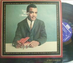 【米Riverside mono】Dick Morgan Trio/See What I Mean?