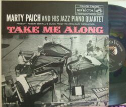 【米RCA Victor mono】Marty Paich and His His Jazz Piano Quartet/Take Me Along (Pete Jolly, Jimmy Rowles, John Williams, etc)