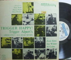 【米Riverside mono】Trigger Alpert/Trigger Happy! (Zoot Sims, Al Cohn, Joe Wilder, etc)