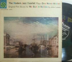 【米Atlantic mono】Modern Jazz Quartet/One Never Knows - No Sun In Venice
