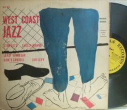 【米Norgran mono】Stan Getz/West Coast Jazz