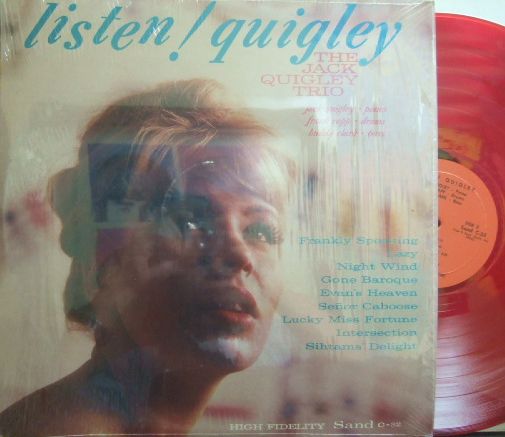 【米Sand mono】Jack Quigley/Listen! Quigley (Buddy Clark, Frank Capp)