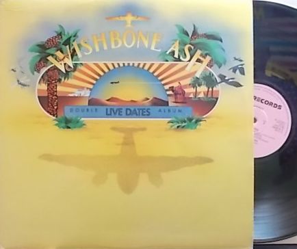 【英MCA】Wishbone Ash/Live Dates (2LP) レアなピンク・レーベル