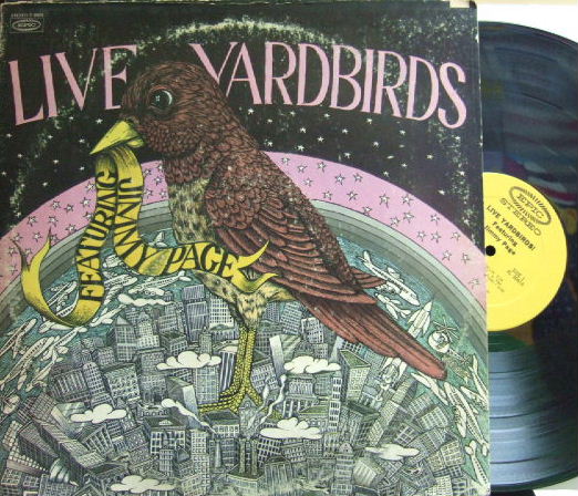 【米Epic】The Yardbirds/Live Yardbirds! (featuring Jimmy Page)