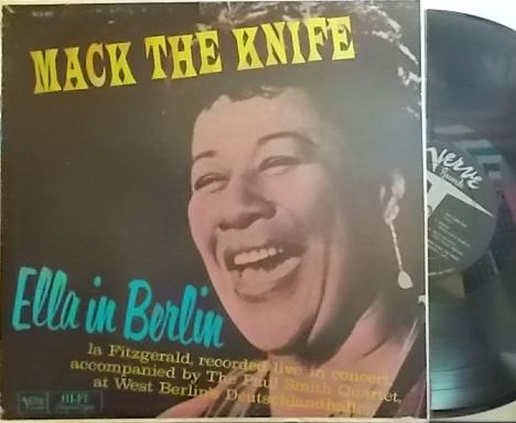 【米Verve mono】Ella Fitzgerald/Mack The Knife Ella in Berlin (Paul Smith, Jim Hall, etc)