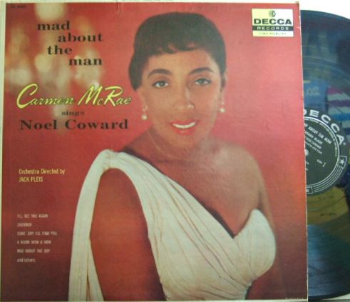 【米Decca mono】Carmen McRae/Mad About The Man (Ray Bryant, Barry Galbraith, etc)