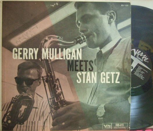 【米Verve mono】Gerry Mulligan/Meets Stan Getz