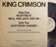 【米Warner Bros/EG】King Crimson/Heartbeat, Neal And Jack And Me, Sartori In Tangier (promo)