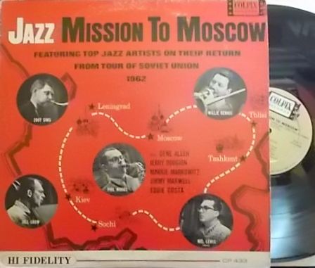 【米Colpix mono】Zoot Sims, Phil Woods, Eddie Costa, etc/Jazz Mission To Moscow