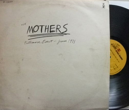 【英Reprise】The Mothers/Fillmore east - June 1971 (Frank Zappa)