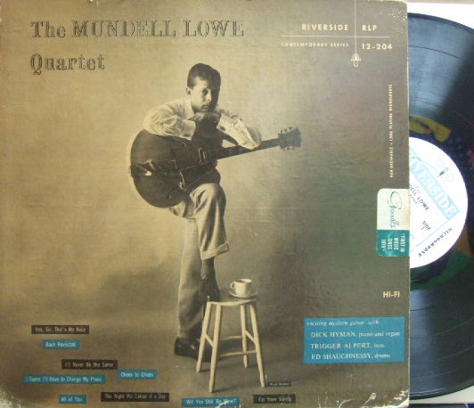 【米Riverside mono】Mundell Lowe/Mundell Lowe Quartet