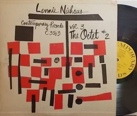 【米Contemporary mono】Lennie Niehaus/Vol.3: The Octet, No.2 (Stu Williamson, Bill Holman, etc)