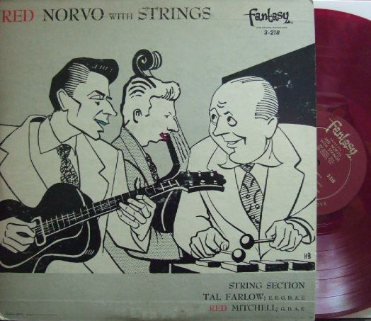 【米Fantasy mono】Red Norvo/With Strings (Tal Farlow, Red Mitchell)