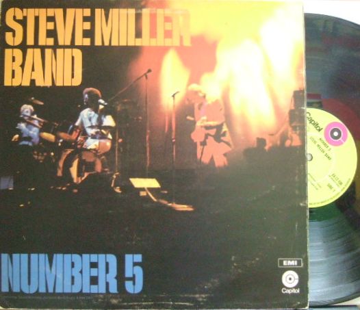 【英Capitol】Steve Miller Band/Number 5