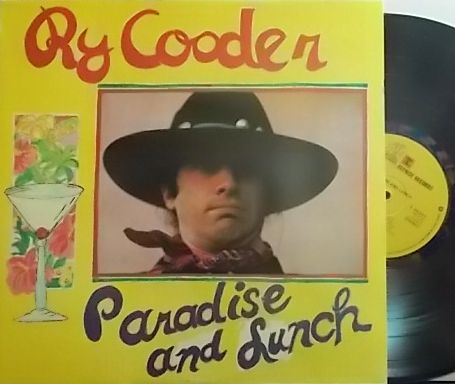 【英Reprise】Ry Cooder/Paradise and Lunch
