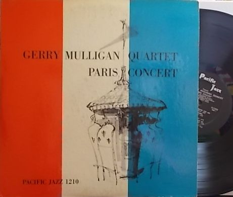 【米Pacific Jazz mono】Gerry Mulligan/Paris Concert