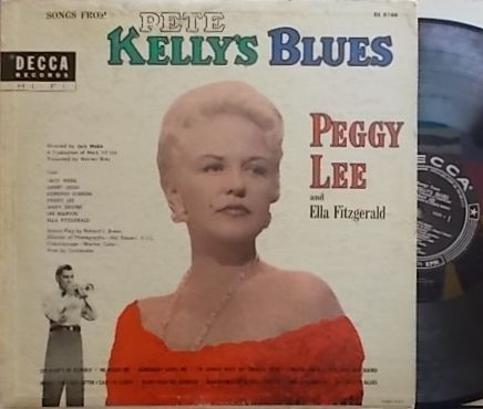 【米Decca mono】Peggy Lee (and Ella Fitzgerald)/Pete Kelly's Blues