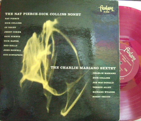 【米Fantasy mono】Nat Pierce-Dick Collins Nonet/& The Charlie Mariano Sextet