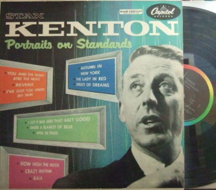 【米Capitol mono】Stan Kenton/Portraits On Standards (Art Pepper, Zoot Sims, Lee Konitz, etc)