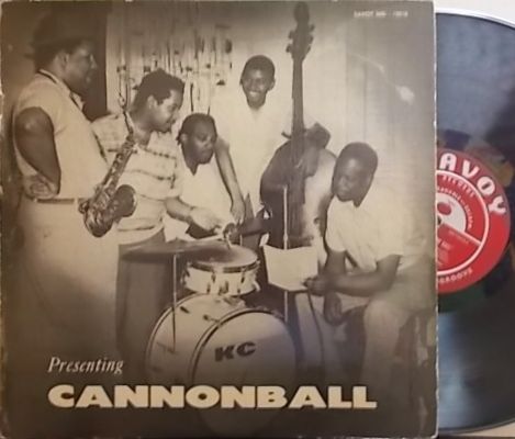 【米Savoy mono】Julian Cannonball Adderley/Presenting Cannonball (Hank Jones, Paul Chambers, etc)