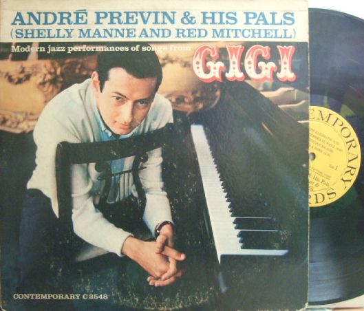 【米Contemporary mono】Andre Previn/Gigi (Shelly Manne, Red Mitchell)