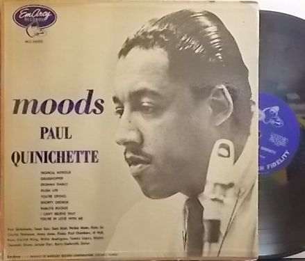 【米EmArcy mono】Paul Quinichette/Moods (Barry Galbraith, Paul Chambers, Sam Most, etc)