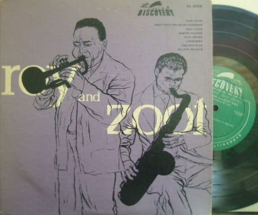 【米Discovery 10' mono】Roy Eldridge and Zoot Sims/Roy and Zoot