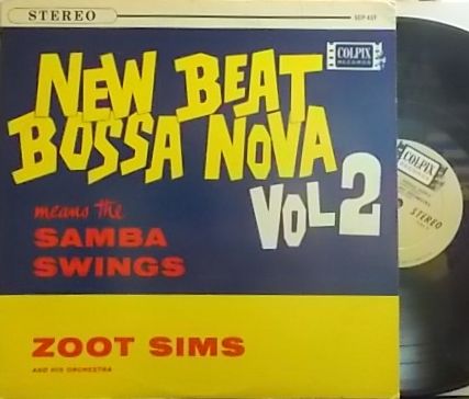 【米Colpix】Zoot Sims/New Beat Bossa Nova vol.2 means the Samba Swings