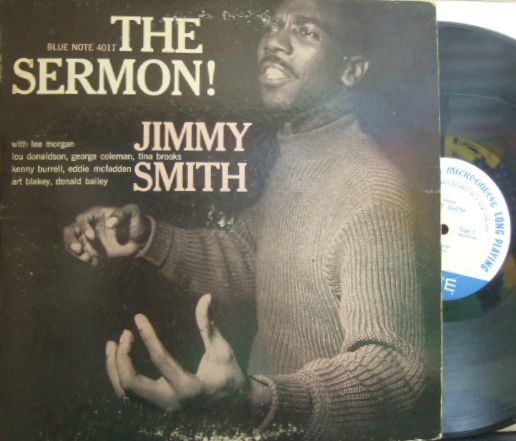 【米Blue Note NY mono】Jimmy Smith/The Sermon! (Lee Morgan, Lou Donaldson, Tina Brooks, etc)