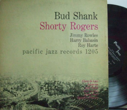 【米Pacific Jazz mono】Bud Shank/Shorty Rogers & Bill Perkins