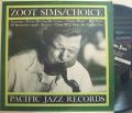 【米Pacific Jazz mono】Zoot Sims/Choice (Gerry Mulligan, Russ Freeman, Jim Hall, etc)