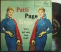 【米Mercury mono】Patti Page/Sings - Let's Get Away From It All
