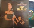 【米Capitol mono】Peggy Lee/Basin Street East (Max Bennett, Dennis Budmir, Stan Levey, Phil Sunkel, etc)