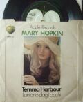 【英Apple 7' 45rpm】Mary Hopkin/Temma Harbour c/w Lontano Dagli Occhi