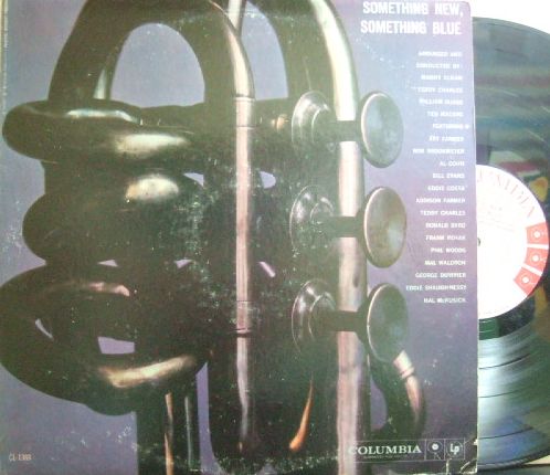 【米Columbia mono】Manny Albam, Teddy Charles, Bill Russo, Teo Macero/Something New, Something Blue (Bill Evans, Art Farmer, etc) promo