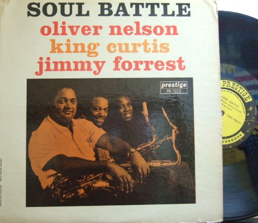 【米Prestige mono】Oliver Nelson, King Curtis, Jimmy Forrest/Soul Battle