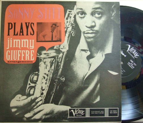 【米Verve mono】Sonny Stitt/Plays Jimmy Giuffre Arrangements (Jack Sheldon, Jimmy Rowles, etc)