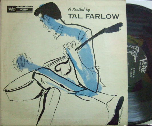 【米Verve mono】Tal Farlow/A Recital (Bill Perkins, Bob Gordon, etc)