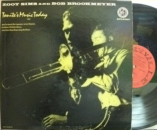 【米Storyville mono】Bob Brookmeyer & Zoot Sims/Tonite's Music Today (Hank Jones, etc)