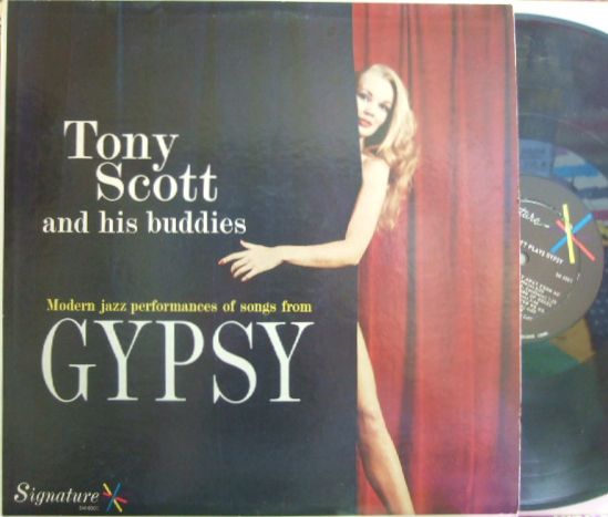 【米Signature mono】Tony Scott/Plays Gypsy (Mundell Lowe, Jimmy Garrison, Pete La Roca)