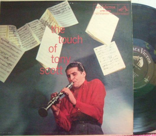 【米RCA Victor mono】Tony Scott/The Touch of Tony Scott (Bill Evans, Joe Wilder, Mundell Lowe, etc)