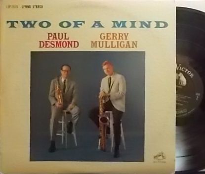 【米RCA Victor】Paul Desmond & Gerry Mulligan/Two Of A Mind