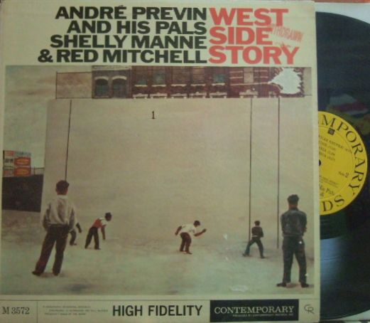 【米Contemporary mono】Andre Previn & His Pal, Shelly Manne & Red Mitchell/West Side Story