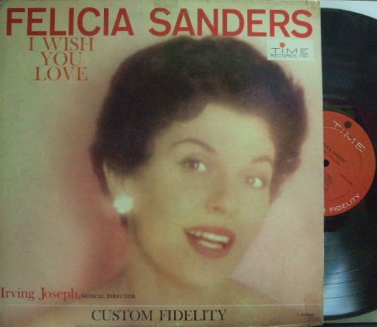 【米Time mono】Felicia Sanders/I Wish You Love