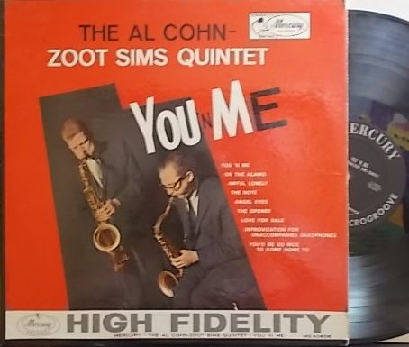 【米Mercury mono】Zoot Sims-Al Cohn/You 'n Me