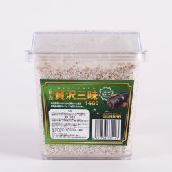 菌糸 贅沢三昧 1400CC 手詰め 広葉樹 国産 菌糸ビン MIKU コバエさよなら 飼育ケース