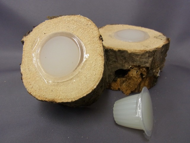 エサ皿16g用 素材クヌギ又はナラ