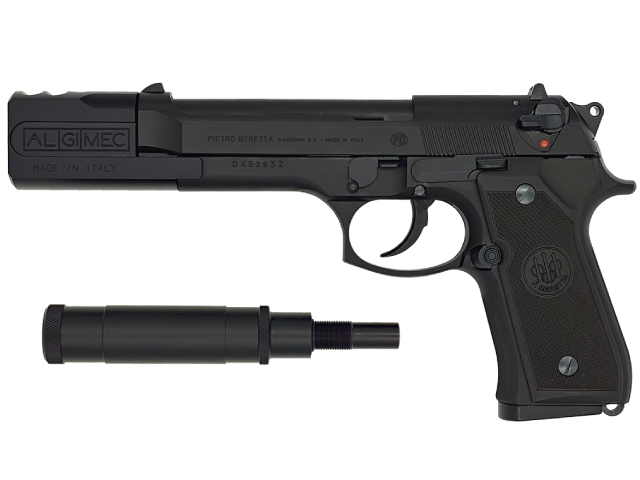 Beretta92FS Professional Comp EVO2 HW オールブラック モデル With サプレッサー